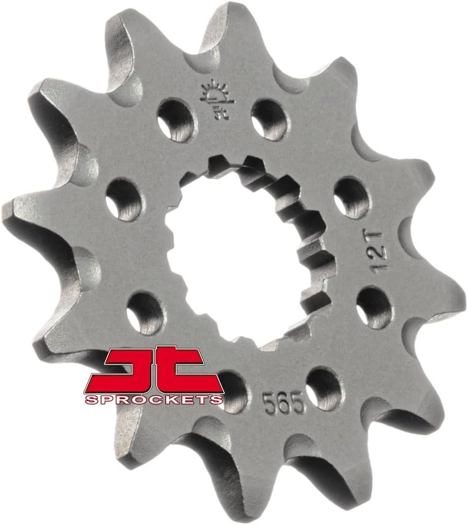 JT Sprockets JTF565.12SC-4 12 Tooth Self Cleaning Lightweight Front Countershaft Sprocket, 4-Pack