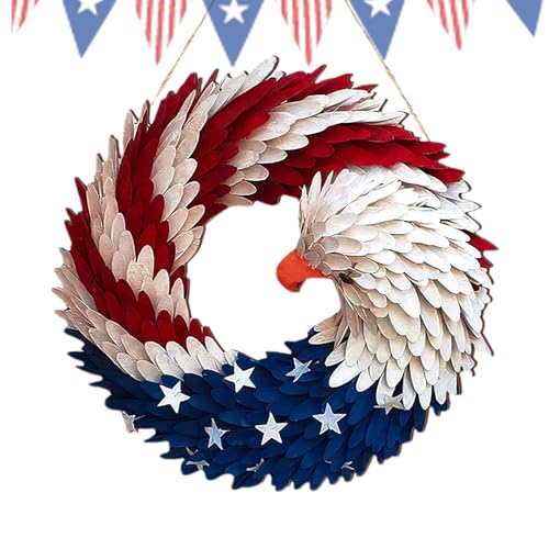 Mimoqk Patriotischer Adlerkranz OMCFY6RQQDH707CT2