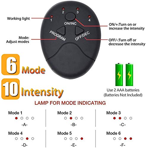 Antmona ABS Stimulator,Ab Machine,Abdominal Toning Belt Workout Portable Ab Stimulator Home Office Fitness Workout Equipment for Abdomen/Arm/Leg