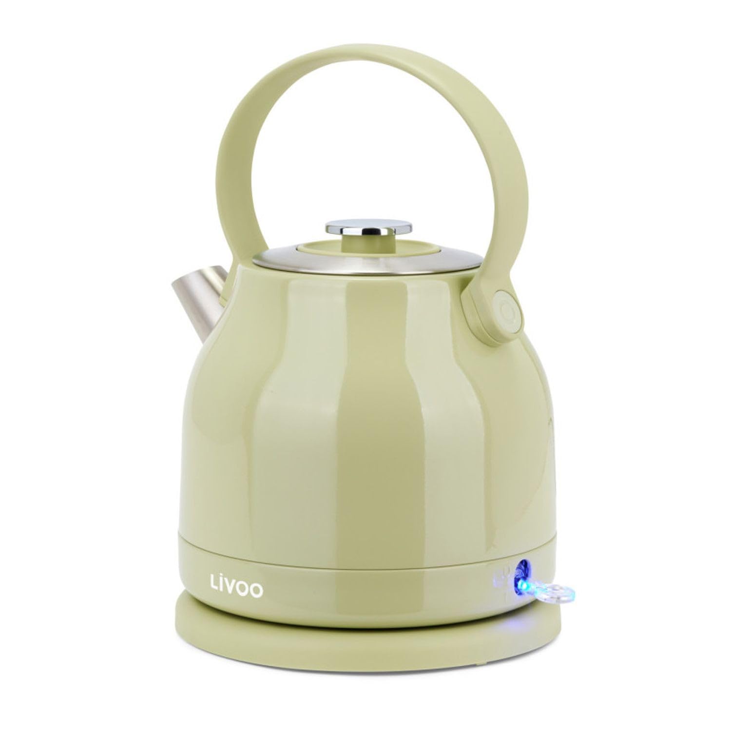 Bouilloire Électrique Livoo DOD202M 1.5l 2200W Arrêt automatique Vert/gris