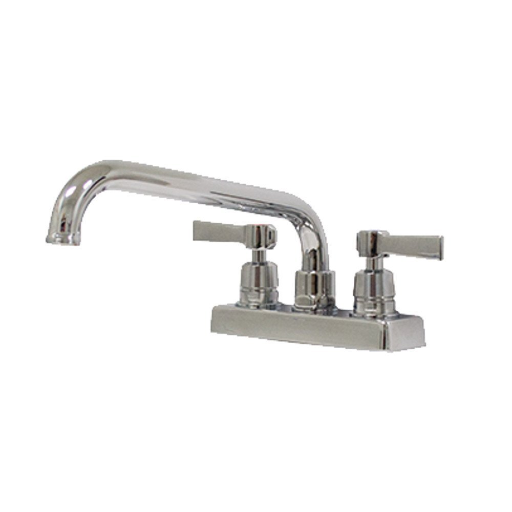 Advance Tabco K-50 4" Faucet Deck Mount with 8" Swing Spout
