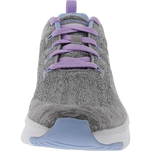 Image of Skechers Sport Arch FitComfy Wave Womens Sneaker 6 BM US CharcoalLavender