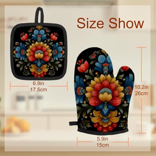 Maniques imperméables en coton doux pour cuisiner en toute sérénité - 3