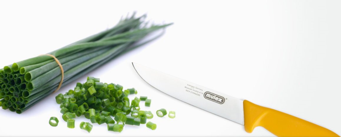 Mulex 300300 Coltello Da Cucina Professionale 15 Cm, Lama In Acciaio Al Molibdeno, Made In Solingen