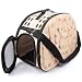 PET HOUND Sac à Dos de Voyage avec Roues pour Chiens, Chats, Animaux Cage Chat Sac de Transport pour Chien approuvé par la Compagnie Caring Case Sling Front Sling 43 * 27 * 31