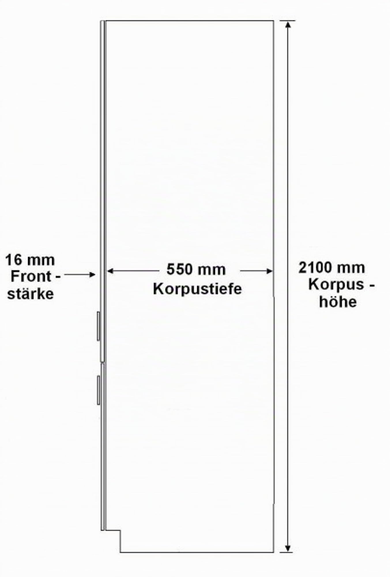 Küche Lara Weiss Hochglanz 310 cm Küchenzeile Einbauküche Singleküche