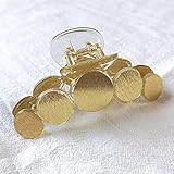 Fuerte y duradero.Clip práctico y conveniente, grande de agarre, fuerte y duradero, delicado, táctil, suave y no perjudicando el cuero cabelludo, fácil de usar.