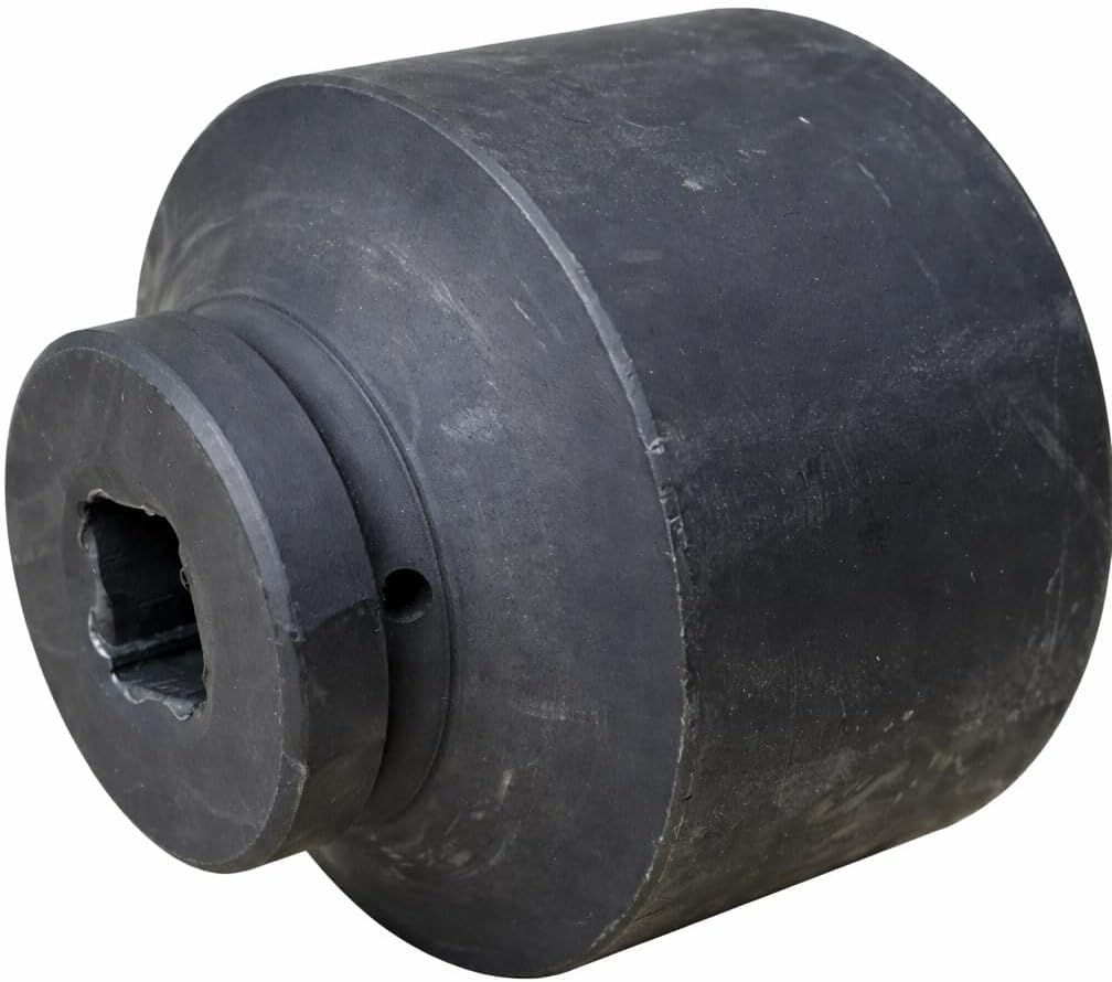 95mm Jumbo Impact Socket 1" Drive – Cr-MO 6-Point Shallow Socket for Heavy Machinery, Black Oxide Finish, 1 Inch Impact Wrench Use, Mechanics Time Saver, Metric Tool