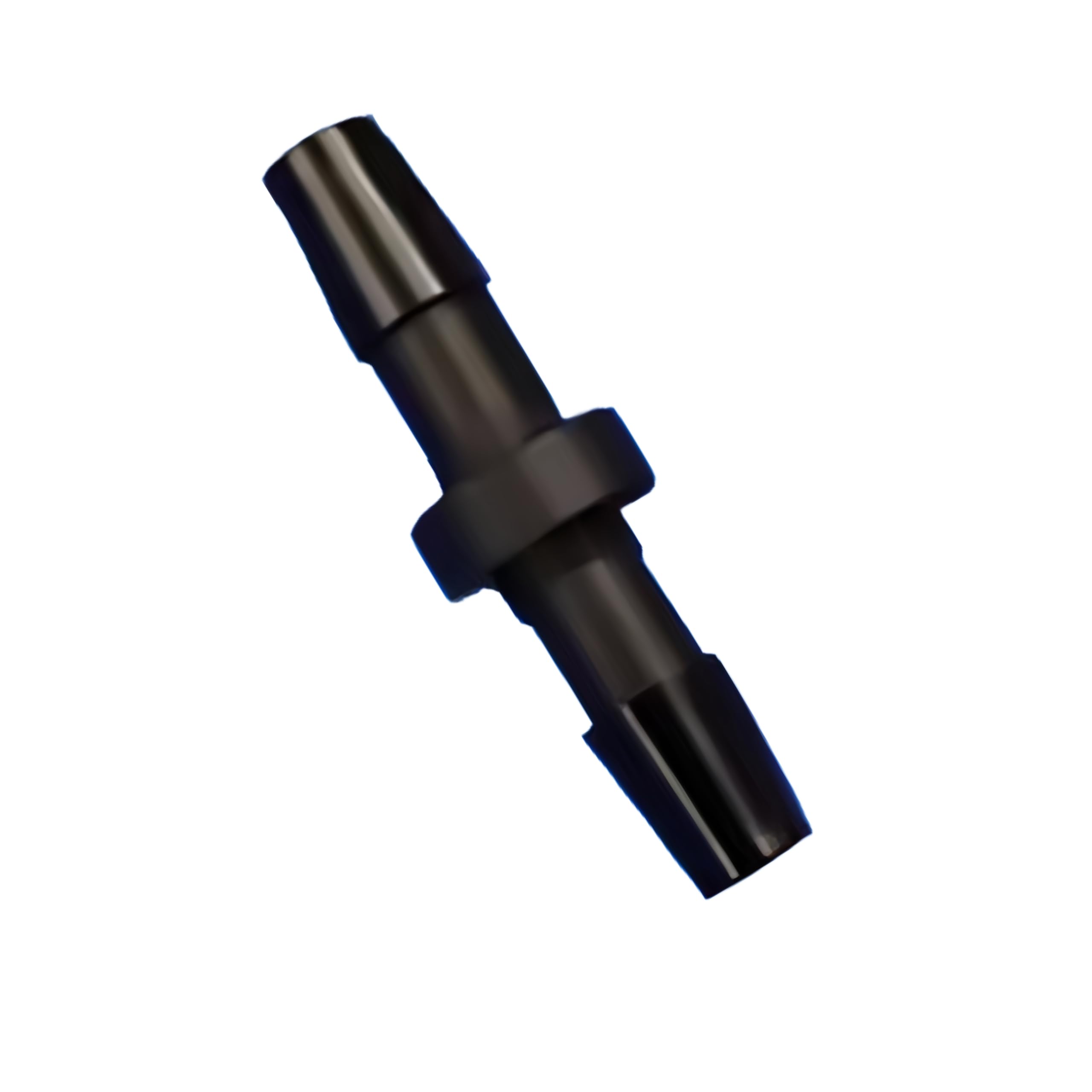 50-Pack Clear PP Equal Straight Barb Connectors for Laboratory, Food Machinery, and More(4mm 5/32inch Black)
