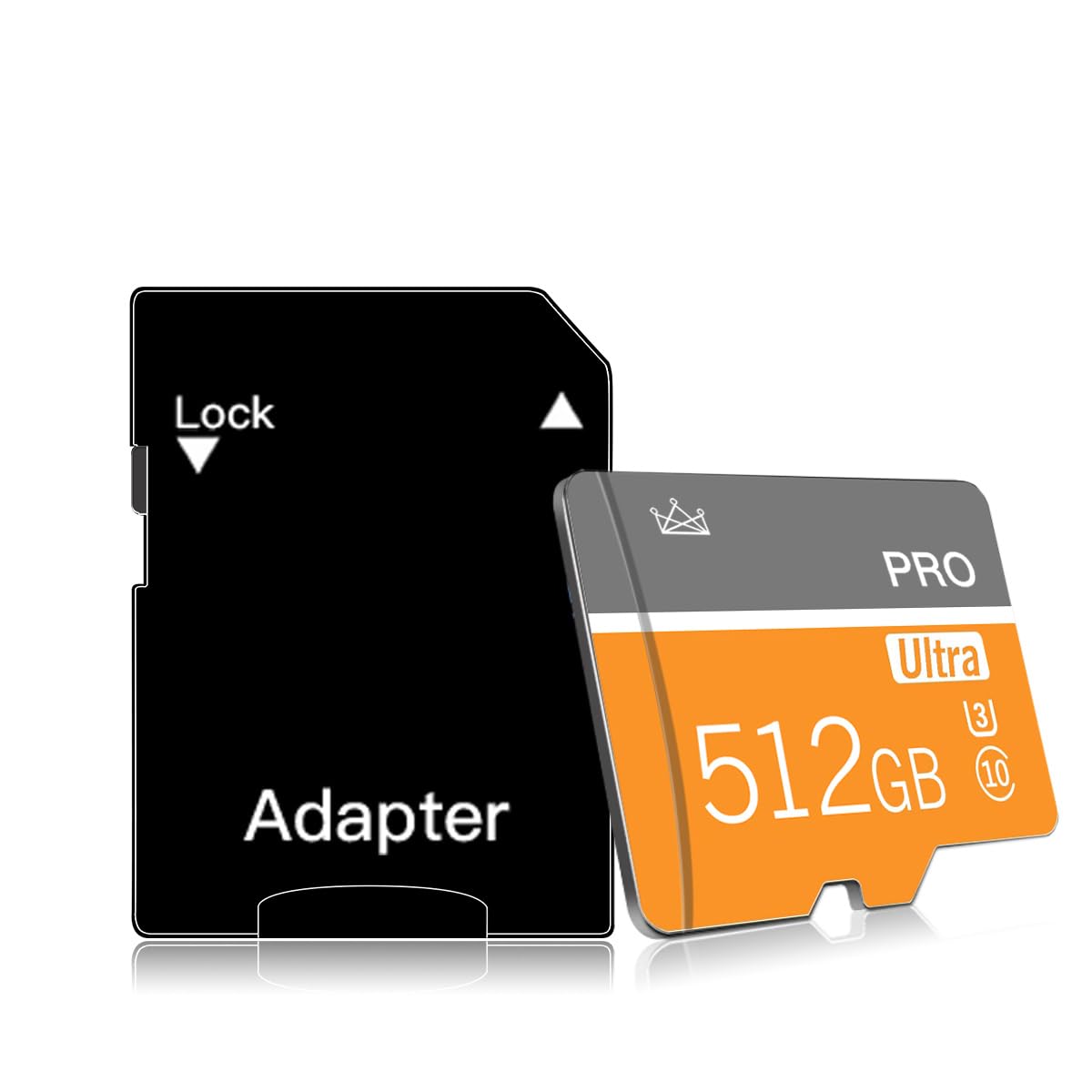 512GB Karta pamięci Micro Class 10 512GB Karta Micro SD z adapterem SD Wysokoprędkowa karta pamięci do tabletu, aparatu, drona