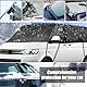 Autoabdeckung Wasserdicht Ersatz für VW T5 T6 LWB, Sonnenfest Hälfte Autoabdeckung, Halbgarage UV Beständige Halbe Auto Abdeckplane Staubdicht Schneefest Outdoor Indoor