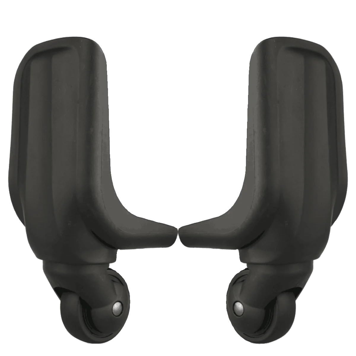 Passend for Swiss Gepäck Universalräder Kofferräder Trolleys Leises Universalrad Ersatzzubehör(A-08-18-Dbl-L (2PCS))