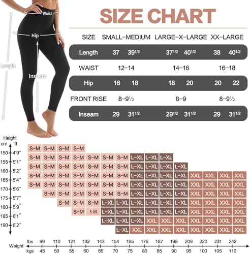 FuelMeFoot Thermo Leggings Damen Gefüttert Fleece High Waist Thermounterwäsche Warm Lang Strümpfhose Blickdicht Winter.01-Schwarz S/M