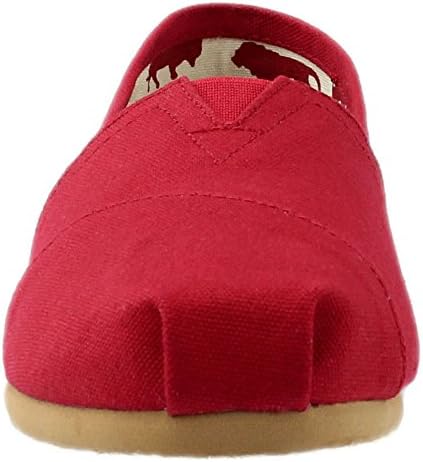 Toms Women's Classic Canvas Red Slip-on Shoe - 9.5 B(M) US | Image 4