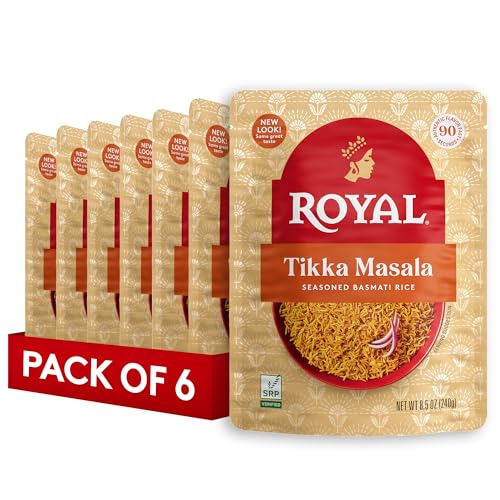 Image of Royal Tikka Masala Basmati White Rice - (6 Pack) 8.5 oz