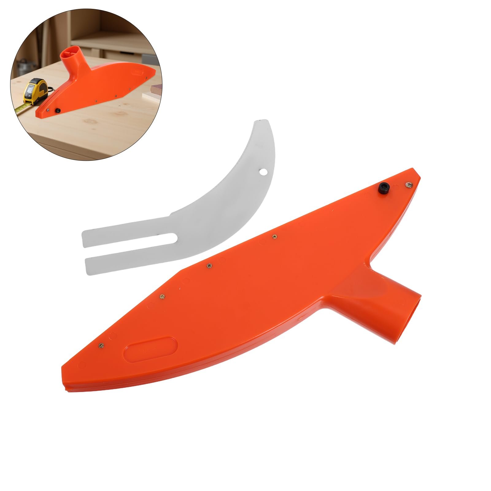 Housoutil Cubierta Protectora para Mesa de Circulares 30 CM, Cuña Separadora y Materiales Duraderos, Adecuado para Trabajos Continuos en Carpintería y Muebles