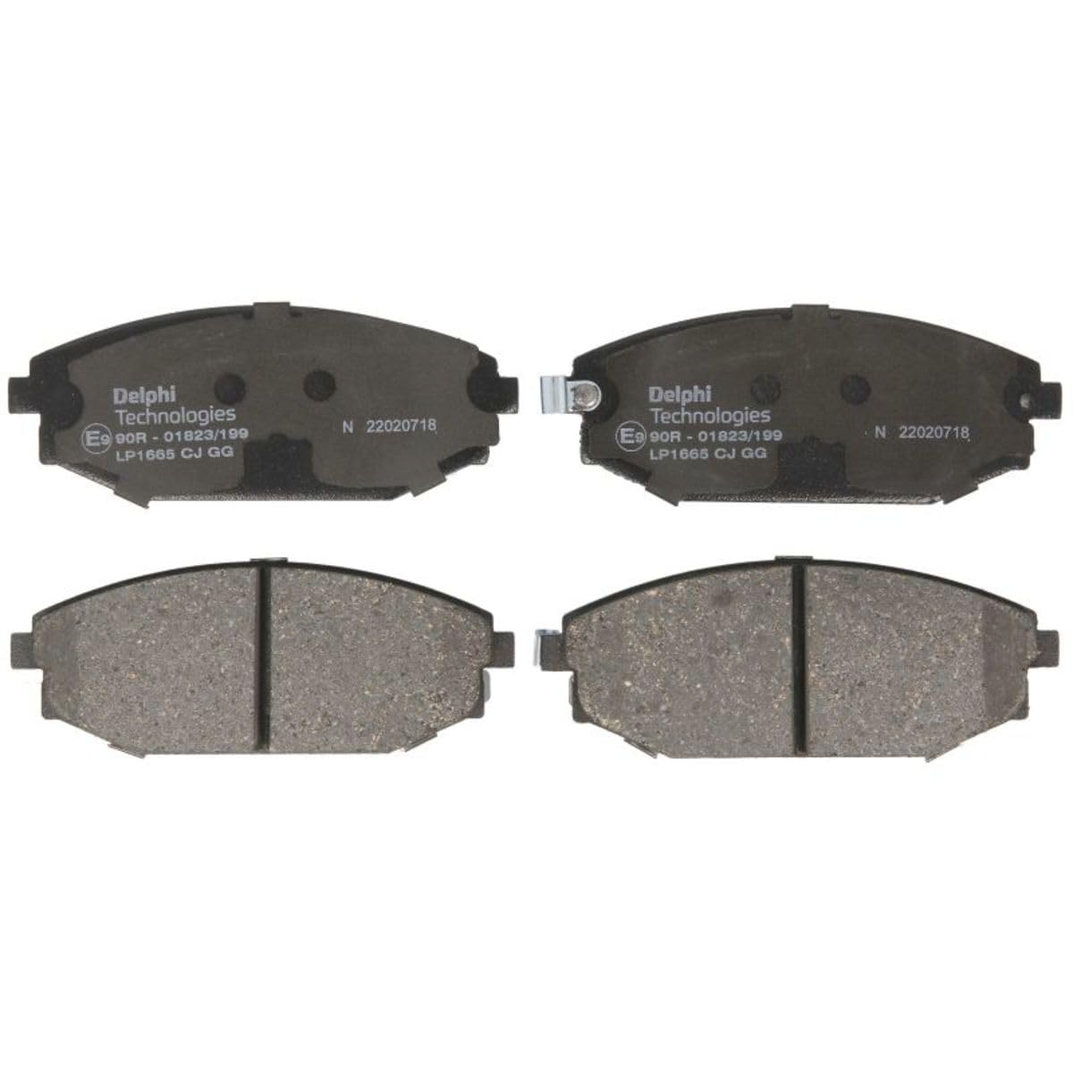 Delphi LP1665 Pastiglia Freno-image