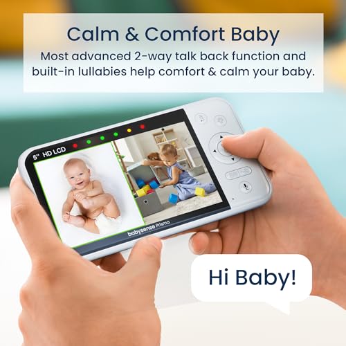 Babysense Prisma 5-inch Dual-Camera Video Baby Monitor (No Wi-Fi) — view 8