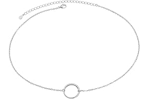 S925 Sterling Silver Slave Collar Necklace for Women
