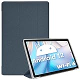 AKNICI Hülle für TECLAST P25T Tablet, Ultra Dünn PU Leder Weiche TPU Rückseite Abdeckung Klappständer Schutzhülle für TECLAST P25T, Schutzhülle Hülle Cover mit Standfunktion für TECLAST P25T, Gray