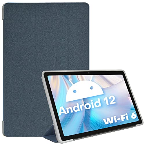 AKNICI Hülle für TECLAST P25T Tablet, Ultra Dünn PU Leder Weiche TPU Rückseite Abdeckung Klappständer Schutzhülle für TECLAST P25T, Schutzhülle Hülle Cover mit Standfunktion für TECLAST P25T, Gray