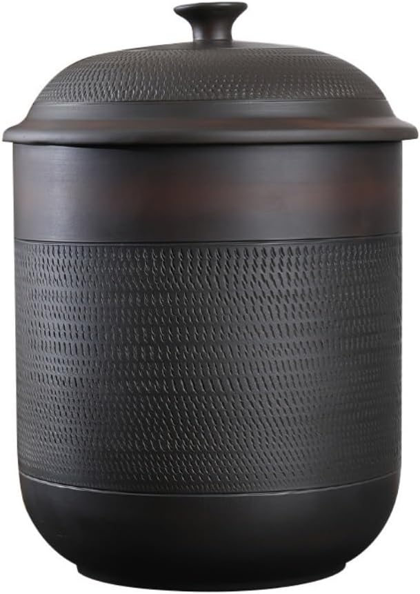 SONGCHAO Sugar Jar Purple Pottery Loose Tea Storage Container Jar Sealed Jar Tea Storage Warehouse Wake-up Tea Tea Cake Storage Jar Tea Canister (Color : A)