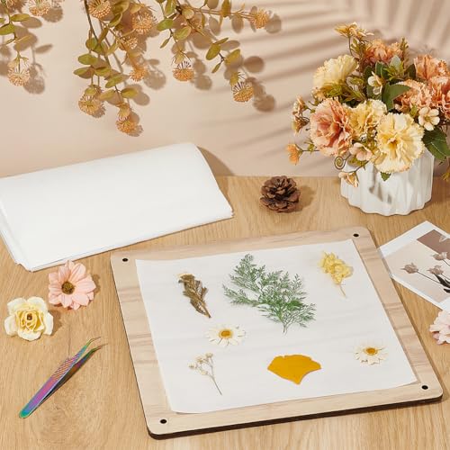 Papier buvard pour presse à fleurs absorbant pour herbier 50 pcs
