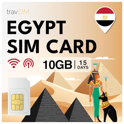 Internet haut débit en Égypte avec cette carte SIM 10 Go 5G valable 15 jours