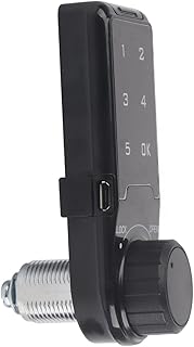 Electronic Cabinet Lock Electronic Cam Lock Keyless Cabinet LockTouch Keypad Password Access Lock Digital Security Cabinet Coded Locker for Access Control System (L=20)