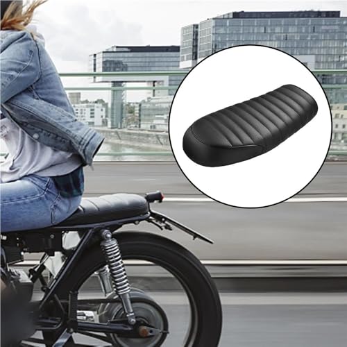 Asiento plano para motocicleta que soluciona la altura excesiva del sillín 6
