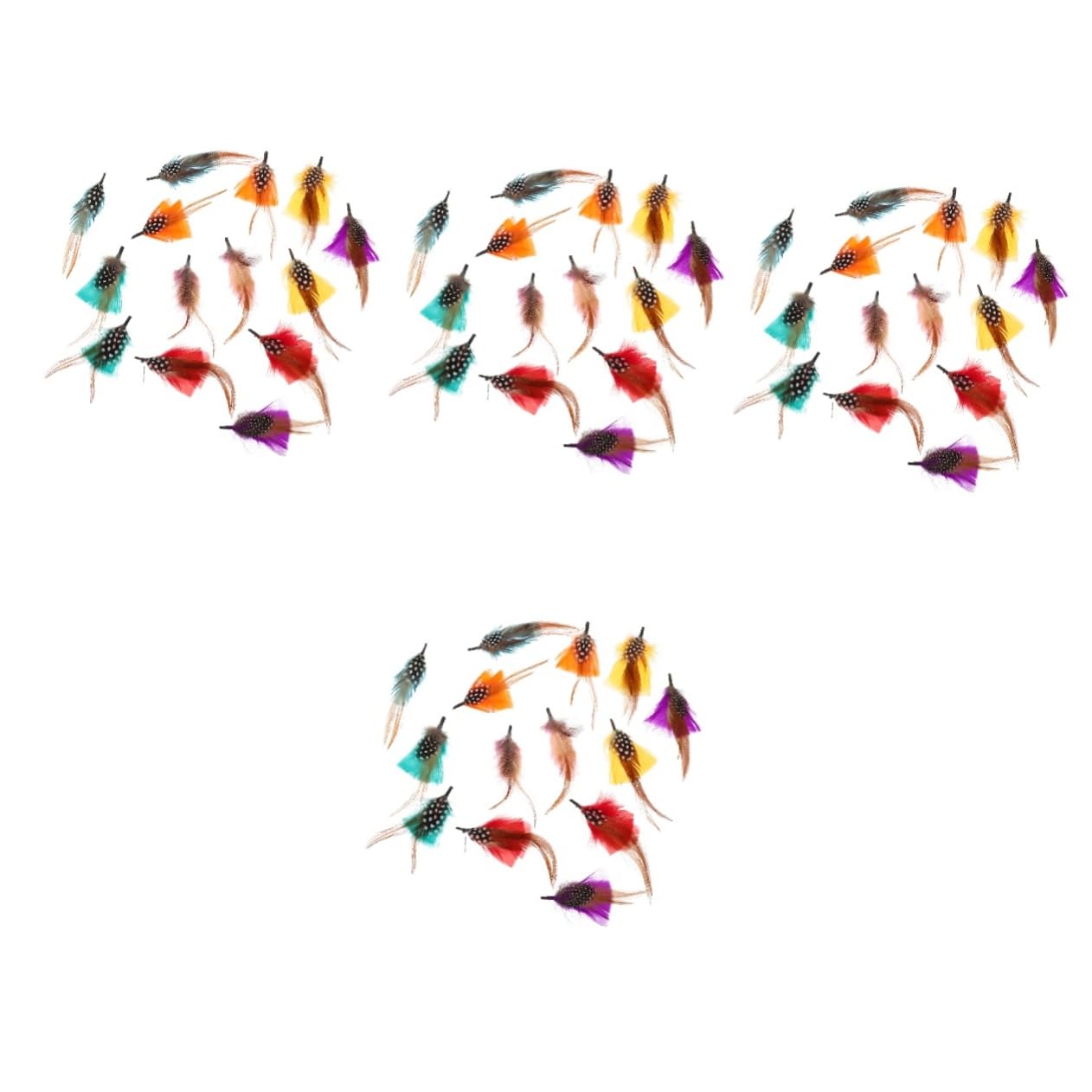 DEARMAMY 56piezas Decoraciones De Sombreros De Para Fiestas y Eventos Accesorios De Adorno Para Sombreros Ropa y Arte Pared