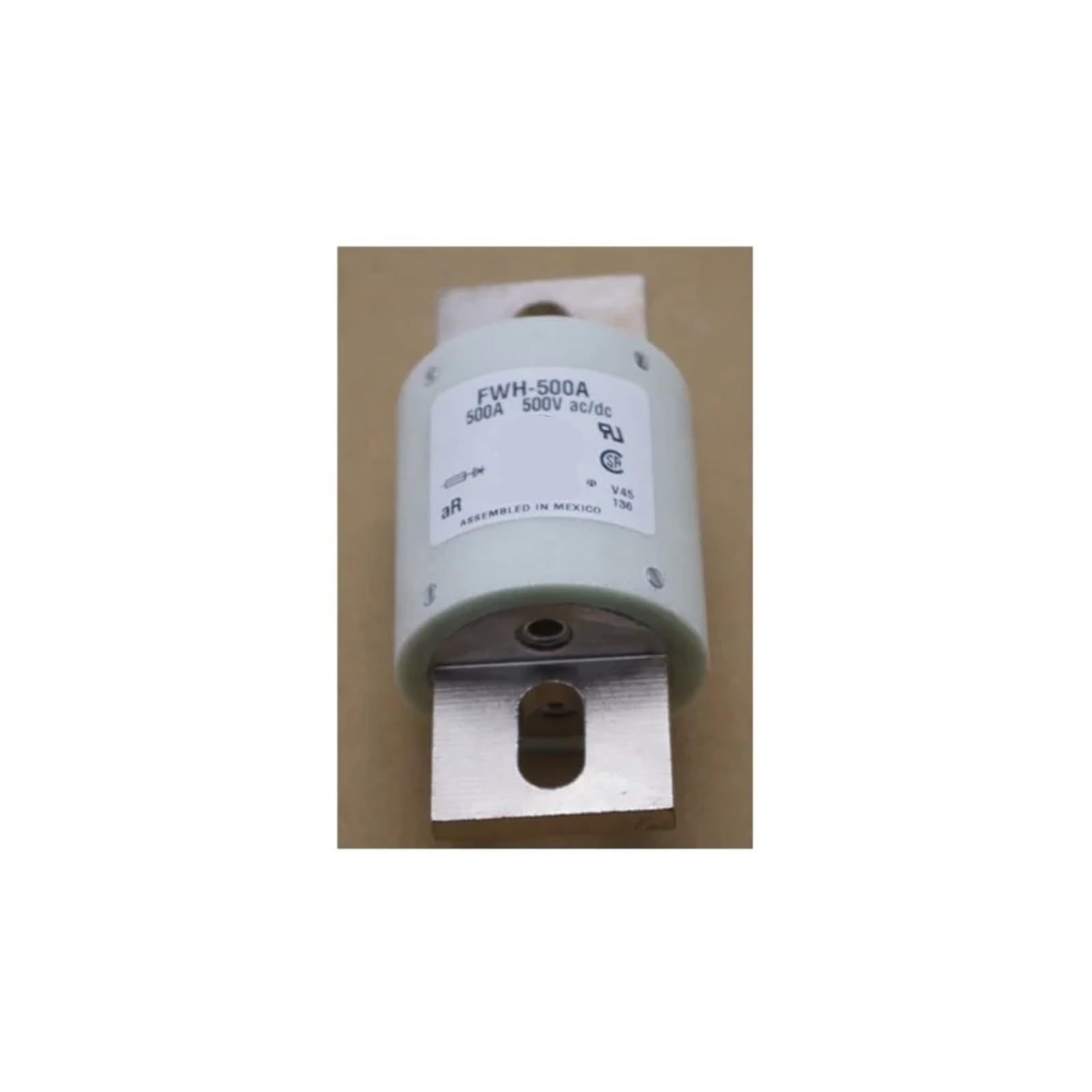 PYTNGWEAC High Speed Thermal Cutout Cylindrical Fast Types FWH-500A Fuse for Energy Vehicle Parts