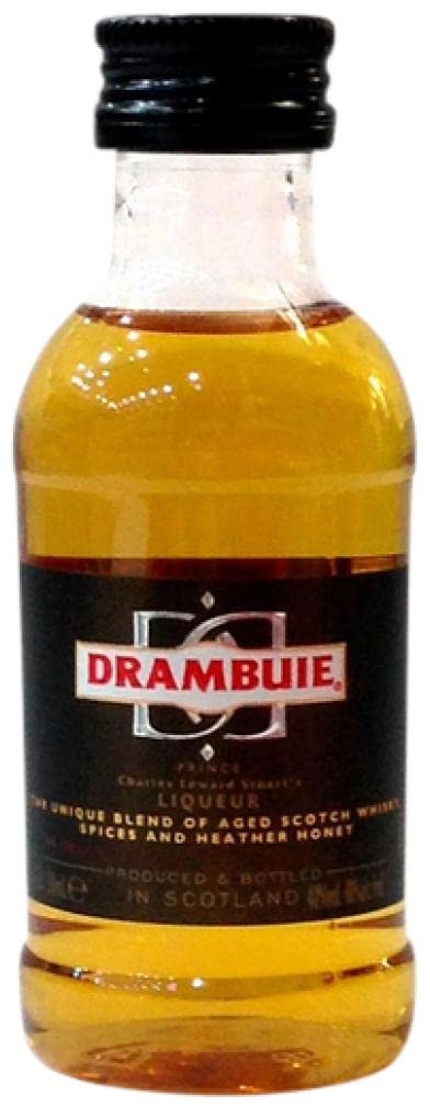 12 × Licores Drambuie Miniatura (Caja de 12 Botellines de 5 cl)