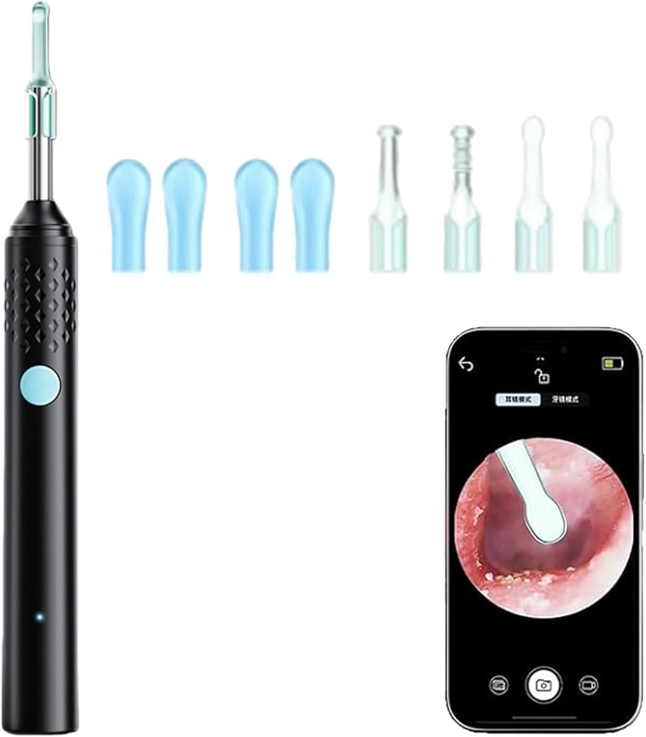 Earo Oreilles - Earo Vision 2.0 2026, Outil de Nettoyage Oreilles (Noir)