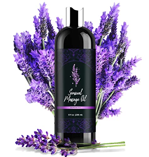 Sensual Massage Oil - Serenity - Erotic Hemp Massage Oil For Couples #TOP1
