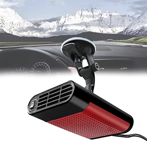 DYK&NX Elektrische Kfz-Zusatzheizung, Auto Heizung mit Saugnapfhalterung,...