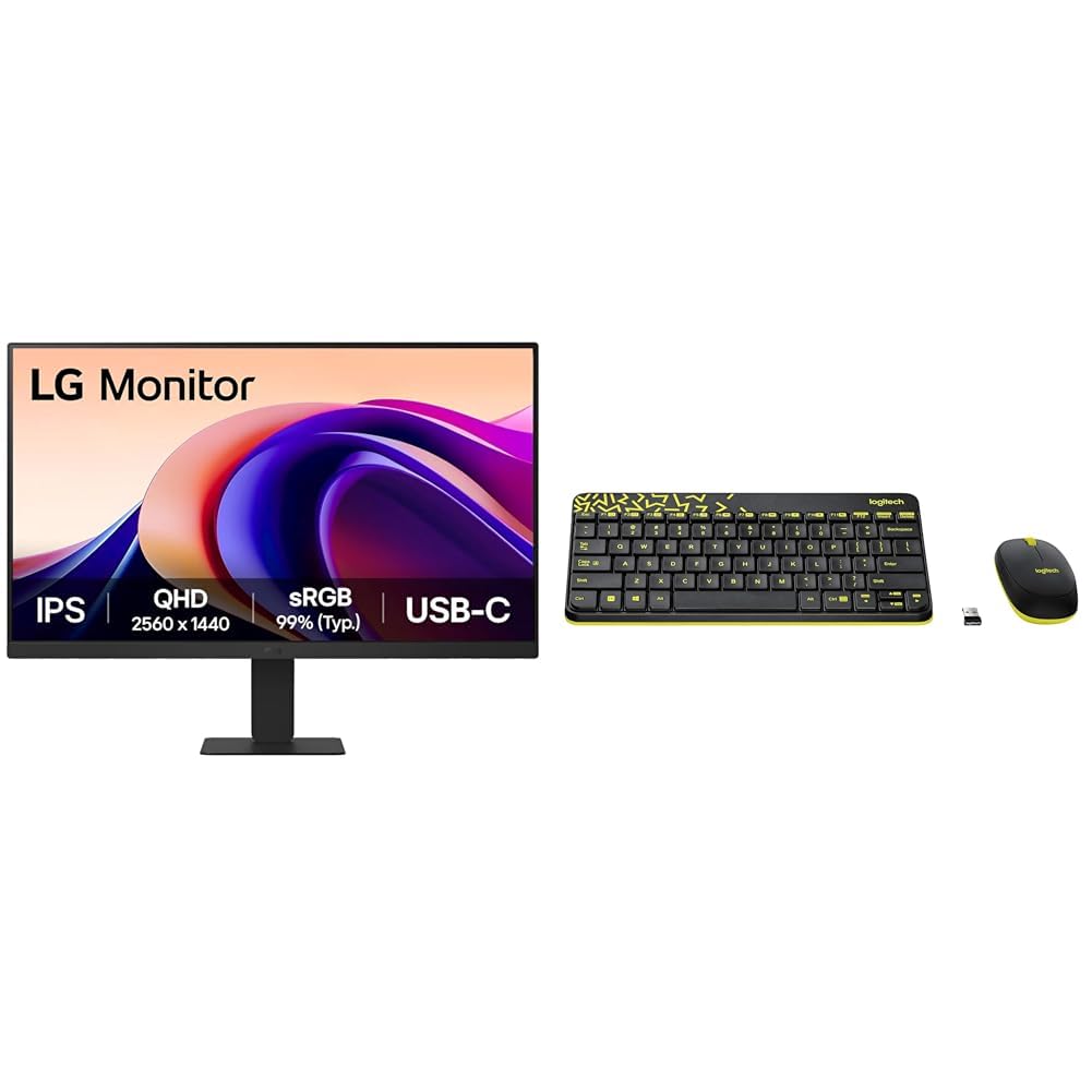 LG 24U631A IPS QHD (2560x1440) Monitor, 24 Inch, 100Hz, sRGB 99