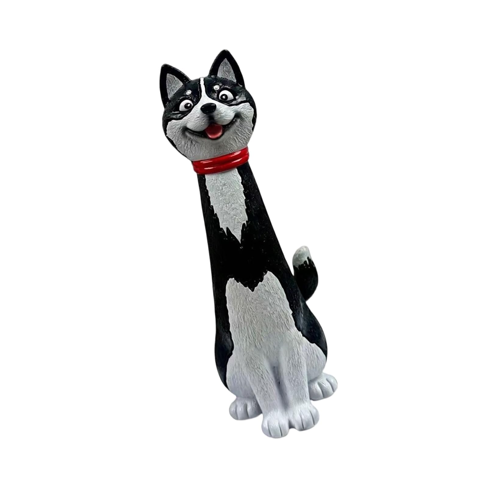 Whimsical Dog Planter for Small Flowers Resin Statue Home Decor Wacky Dog Vases
