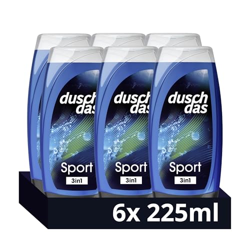 Duschdas 3-in-1 Duschgel & Shampoo Sport Duschbad...