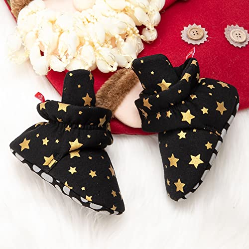 Infant Christmas Pattern Socks Shoes Baby Warm Cotton Shoes Soft Comfortable Infant Warming Shoes Baby Sock Shoes4