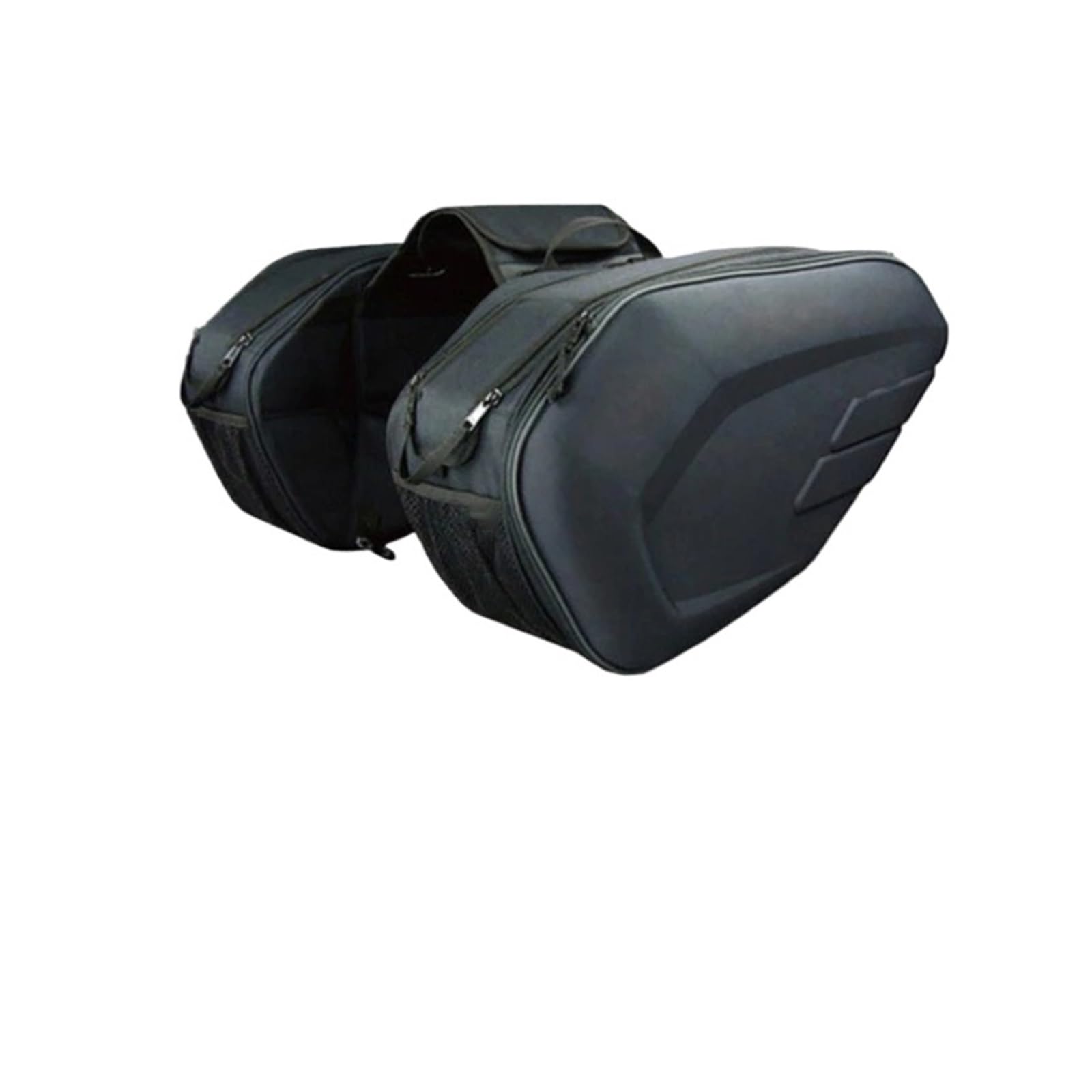 Borsa Moto Borsa Da Sella Impermeabile Per Moto/Borse Viaggio Per Equitazione Casco Laterale + Copertura Antipioggia 1 Paio Selle Moto Bagagli(Oxford and plastic)