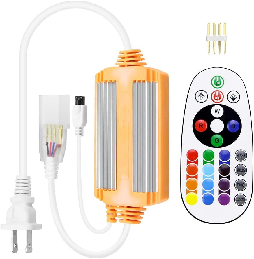 Aclorol RGB LED Controller AC 110V120V with Remote only