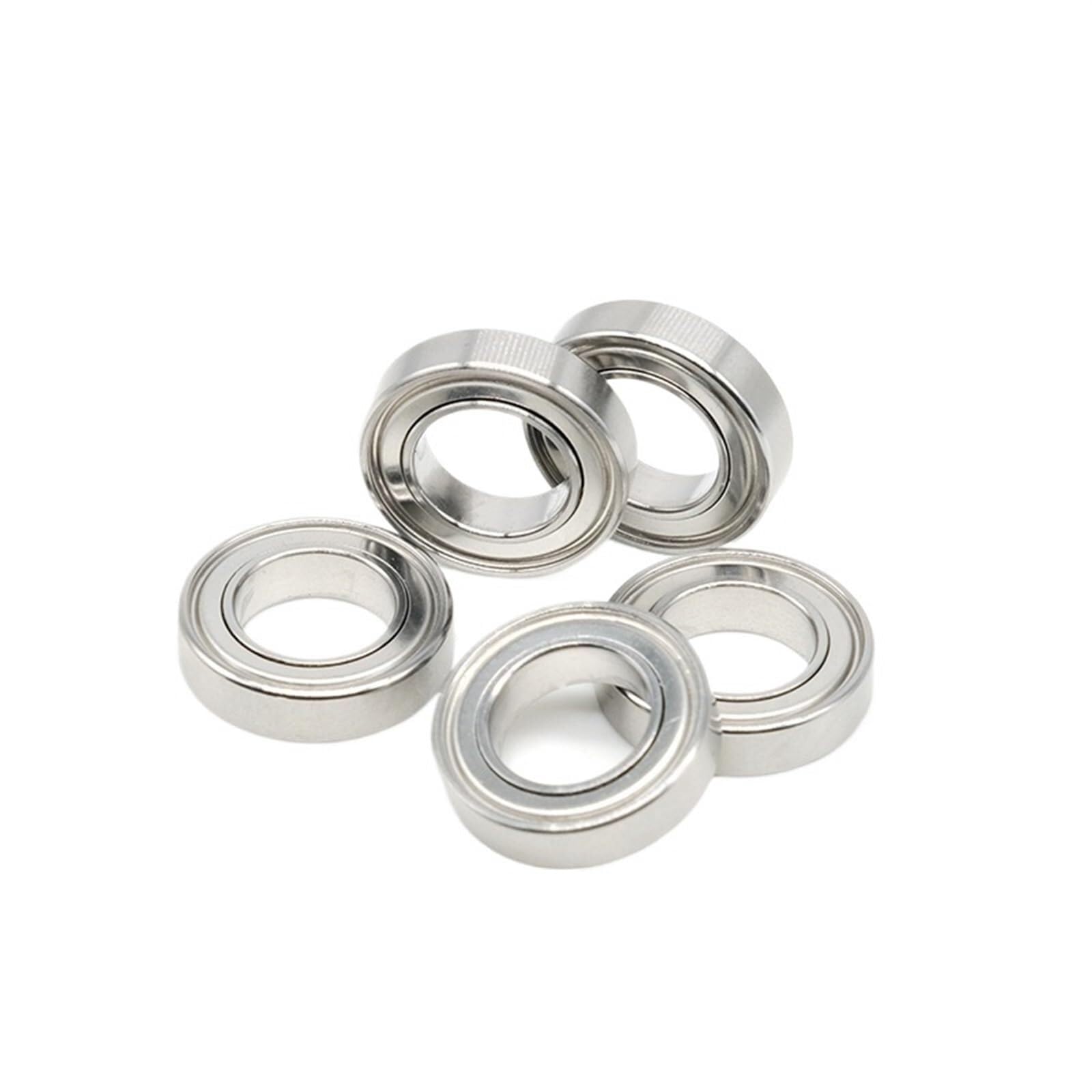 Bimetaliczna tarcza uszczelniająca Mikro łożysko zwykłe 10 szt. 6702ZZ 15 * 21 4 mm ABEC-7 Łożyska kulkowe o cienkim przekroju