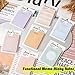 8 Planner Sticky Note Pads Set – Sticky Note Pads, 60 Sheets/pad, for Daily Weekly Monthly Planning to Do List Note Book