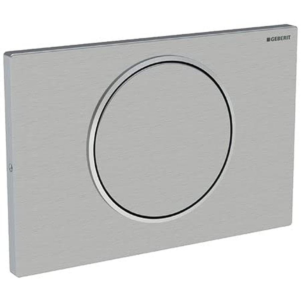 Geberit 115.787. SN. 5 płytka uruchamiająca Sigma10, stal nierdzewna, szczotkowana/polerowana/szczotkowana, przykręcana