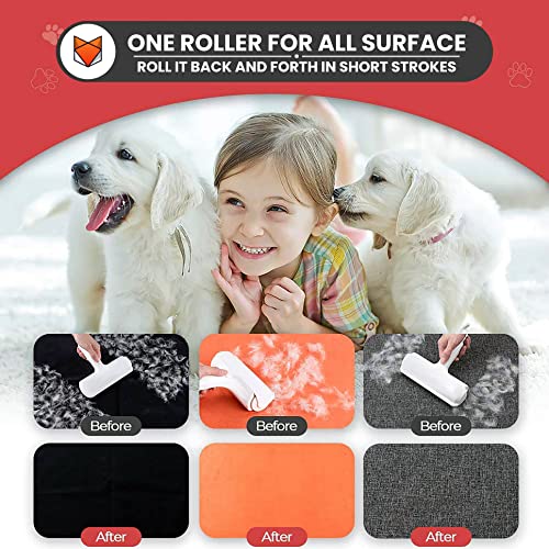 Wooflix Pet Hair Remover - Best dog accessories for puppy - dog hair remover - Lint Remover Roller for dog Fur - Dog & Cat Hair Remover - Remove Dog, Cat Hair from Furniture, Carpets, Bedding Clothing Wooflix Pet Hair Remover - Best dog accessories for puppy - dog hair remover - Lint Remover Roller for dog Fur - Dog & Cat Hair Remover - Remove Dog, Cat Hair from Furniture, Carpets, Bedding Clothing