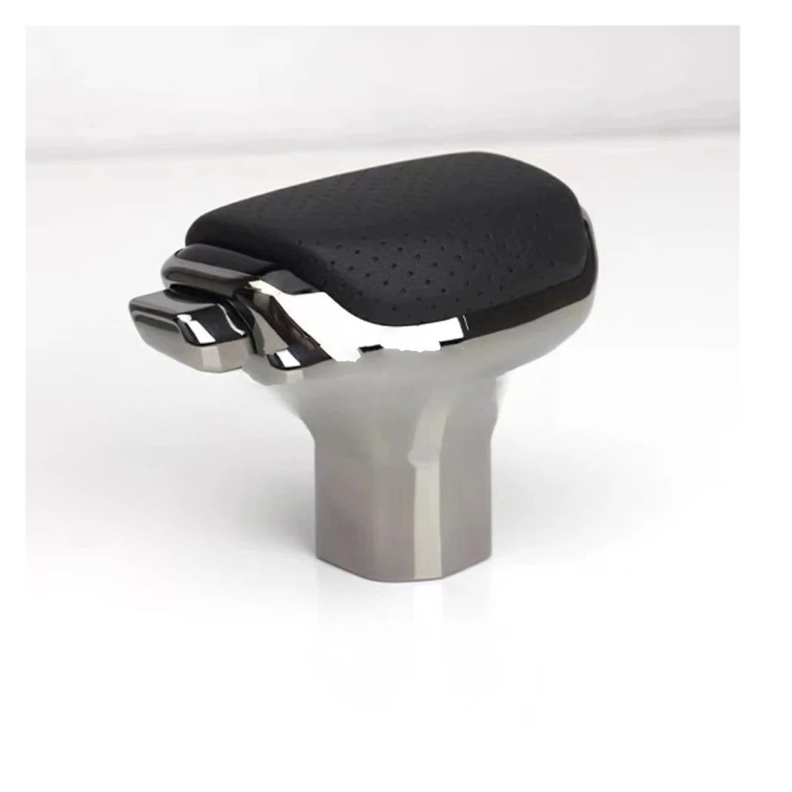 SAUANMNKTP Gearshift Knob for Mazda for CX-5 2015-2022 Modification Gear Shift Knob Shifter Lever Head(Chrome with Hole)