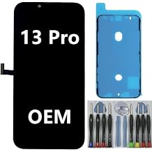 Original Disassembly New Screen 6.1" Original for iPhone 13 Pro Screen Replacement OEM for iPhone 13 Pro A2483 A2636 A2638 A2639 A2640 Display Touch Screen Digitizer Assembly with Repair Tool kit