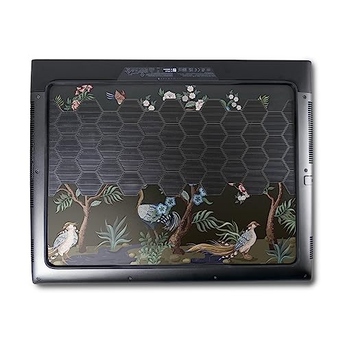 Image of MightySkins Skin Compatible with Alienware M18 R1 (2023) Full Wrap Kit - Asian Fabric | Protective, Durable, and Unique Vinyl Decal wrap Cover | Easy to Apply & Change Styles | Made in The USA