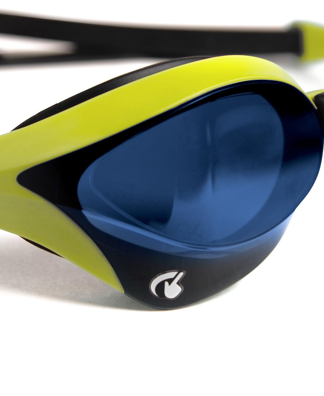 Arena Lunettes de natation unisexes Cobra Ultra Swipe Racing pour homme et femme, technologie anti-buée en polycarbonate, verres antimiroir, bleu roi/cyber citron